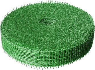 Jutová stuha 4 cm x 25 m - světle zelená
