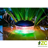 LED světelná plovoucí show 7 programů, 3x AA - pr. 14 cm (L309-00)