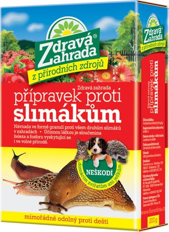 Zdravá zahrada - Přípravek proti slimákům 200 g