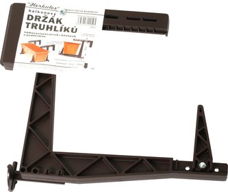 Držák na truhlík balkon - Herkules hnědý