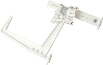 Držák na truhlík parapet - bílý