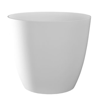 Obal Ella - lesklá bílá 21 cm