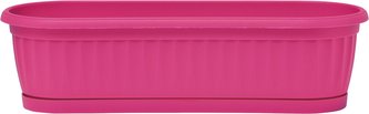 Truhlík Similcotto mini s miskou - tmavě růžový 32x11,5 cm