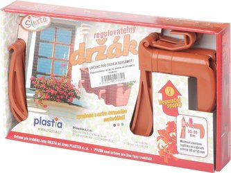 Držák na truhlík balkon - Bergamot terakota (2 ks)