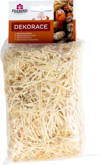 Dřevitá vlna Rosteto přírodní - 50 g