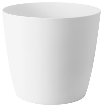 Obal Ella Twist 'n' Roll s kolečky - matná bílá 35 cm