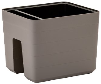 Truhlík samozavlažovací Berberis na zábradlí - taupe 30 cm