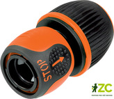 Rychlospojka DeLuxe 1/2" 5/8" 3/4" s funkcí stop Stocker