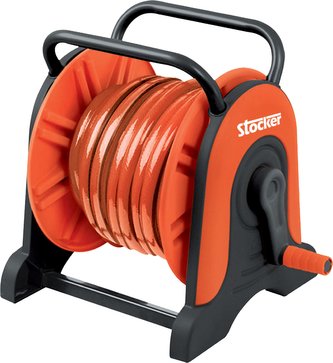 Naviják včetně pistole a 15 m hadice 1/2" Stocker