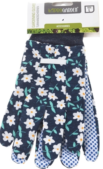 Zahradnické rukavice modré L