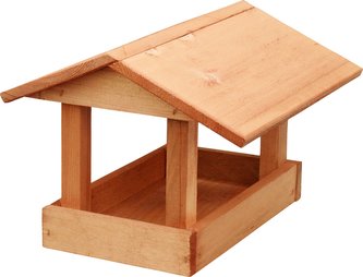 Krmítko pro venkovní ptactvo - č. 19, malé hnědé