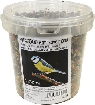 Krmítkové menu kbelík - 1180 ml