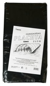 Plachta 5x6 m tl.0,100 regranulát černá