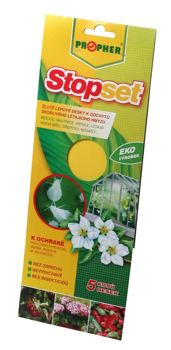 Stopset desky - 10x25 žluté (5 ks) Stopset desky - 10x25 žluté (5 ks)