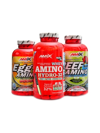 Amix - Amino Hydro 250tbl + Egg 360tbl + Beef 250tb