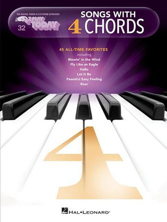 Songs with 4 Chords: E-Z Play Today Volume 32