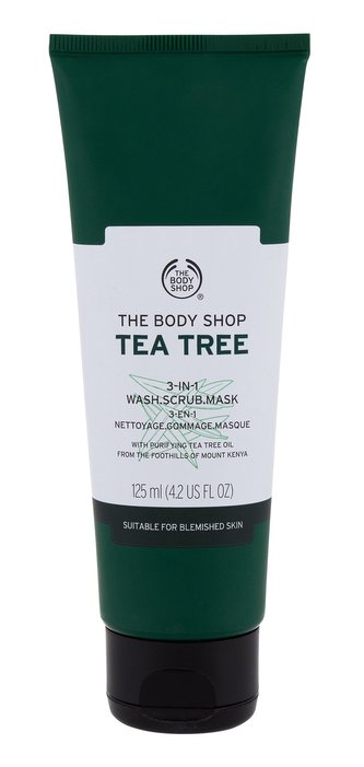 The Body Shop Tea Tree Pleťová maska 3-In-1 125 ml unisex