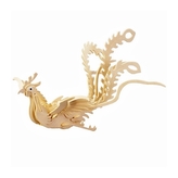 3D Dřevěné puzzle - Páv větší