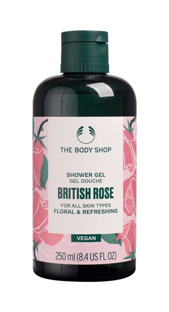 The Body Shop British Rose Sprchový gel 250 ml pro ženy