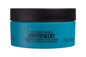 The Body Shop Peppermint Tělový peeling Reviving Pumice Foot Scrub 100 ml pro ženy