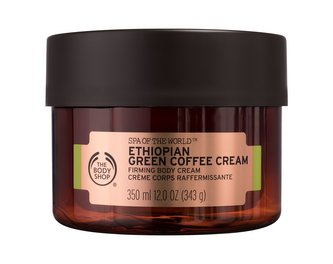 The Body Shop Spa Of The World Tělový krém Ethiopian Green Coffee 350 ml pro ženy