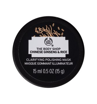 The Body Shop Chinese Ginseng & Rice Pleťová maska Clarifying Polishing Mask 15 ml pro ženy