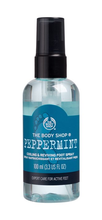 The Body Shop Peppermint Sprej na nohy Cooling & Reviving Spray 100 ml pro ženy