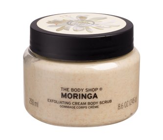 The Body Shop Moringa Tělový peeling Exfoliating Cream Body Scrub 250 ml pro ženy