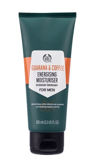 The Body Shop Guarana & Coffee Pleťový gel Energising Moisturiser 100 ml pro muže