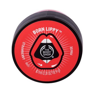 The Body Shop Born Lippy Balzám na rty Pot Lip Balm 10 ml Strawberry pro ženy