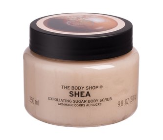 The Body Shop Shea Tělový peeling Exfoliating Sugar Body Scrub 250 ml pro ženy
