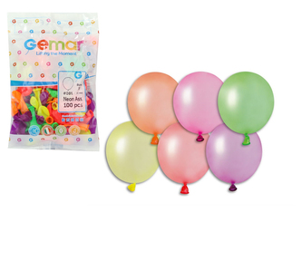 Balónky vodní bomby NEON 100ks