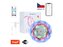 Smart LED pásek 12V 120LED/m IP65 18W RGB IMMAX 07734L 5m WiFi Tuya