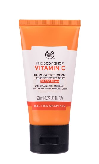 The Body Shop Vitamin C Denní pleťový krém Glow-Protect Lotion 50 ml SPF30 pro ženy