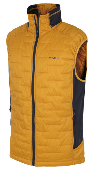 Pánská vesta Nimesie M horčicová - M