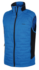 Pánská vesta Nimesie M neonově modrá - M