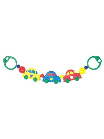 Dětské chrastítko do kočárku Baby Mix autíčka