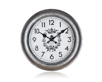 HOME DECOR Hodiny nástěnné CROWN 22 x 4,2 cm