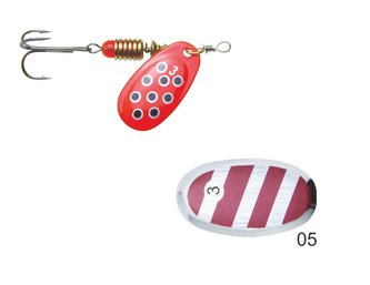 Rotační třpytka SPERSO vel. 3, 6g, barva 05