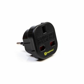 RIDGEMONKEY: Adaptér k nabíječce Vault UK 3 Pin to EU 2 Pin Adaptor