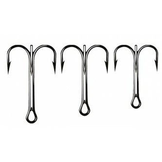 Trojháček 3205 Velikost 1/0, 25 ks/bal