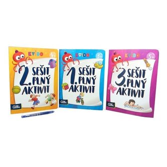 Kvído - Sešit plný aktivit - modrý