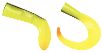 Náhradní gumové ocásky Svartzonker McHybrid Chartreuse