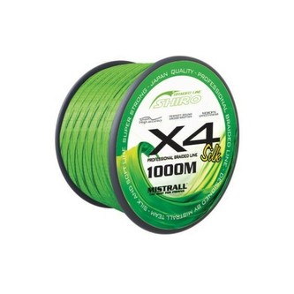 šňůra Shiro Braided Line X4 1000m, průměr: 0,28 mm