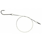 Ocelové lanko pro lov dravců 1 x 7 (7 kg) Green, Velikost 25cm, 2ks/bal