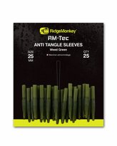 RIDGEMONKEY: Převlek RM-Tec Anti Tangle Sleeves 25mm Zelený 25ks