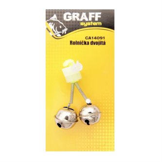 Graff: Rolnička dvojitá s plastovým držákem