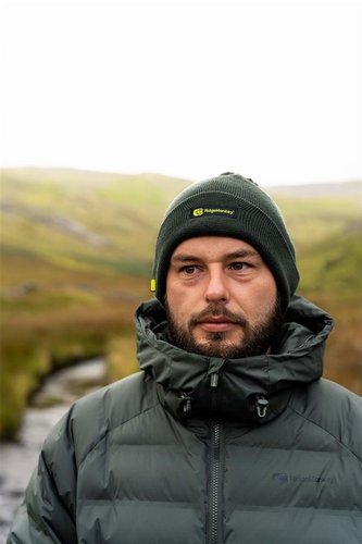 RIDGEMONKEY: Čepice APEarel Bobble Beanie Hat Green