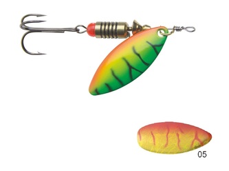 Rotační třpytka SORIUS vel. 4, 17g, barva 05