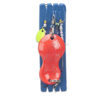 Montáž Flatfish Spoon 60g Vzor FR